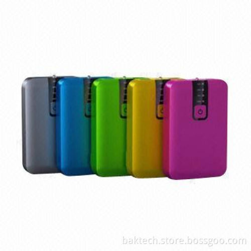 Power Banks, 8,800mAh Capacity, 5V DC/2A Input, 5V DC/1 and 2A Output, Sized 23 x 80 x 93mm